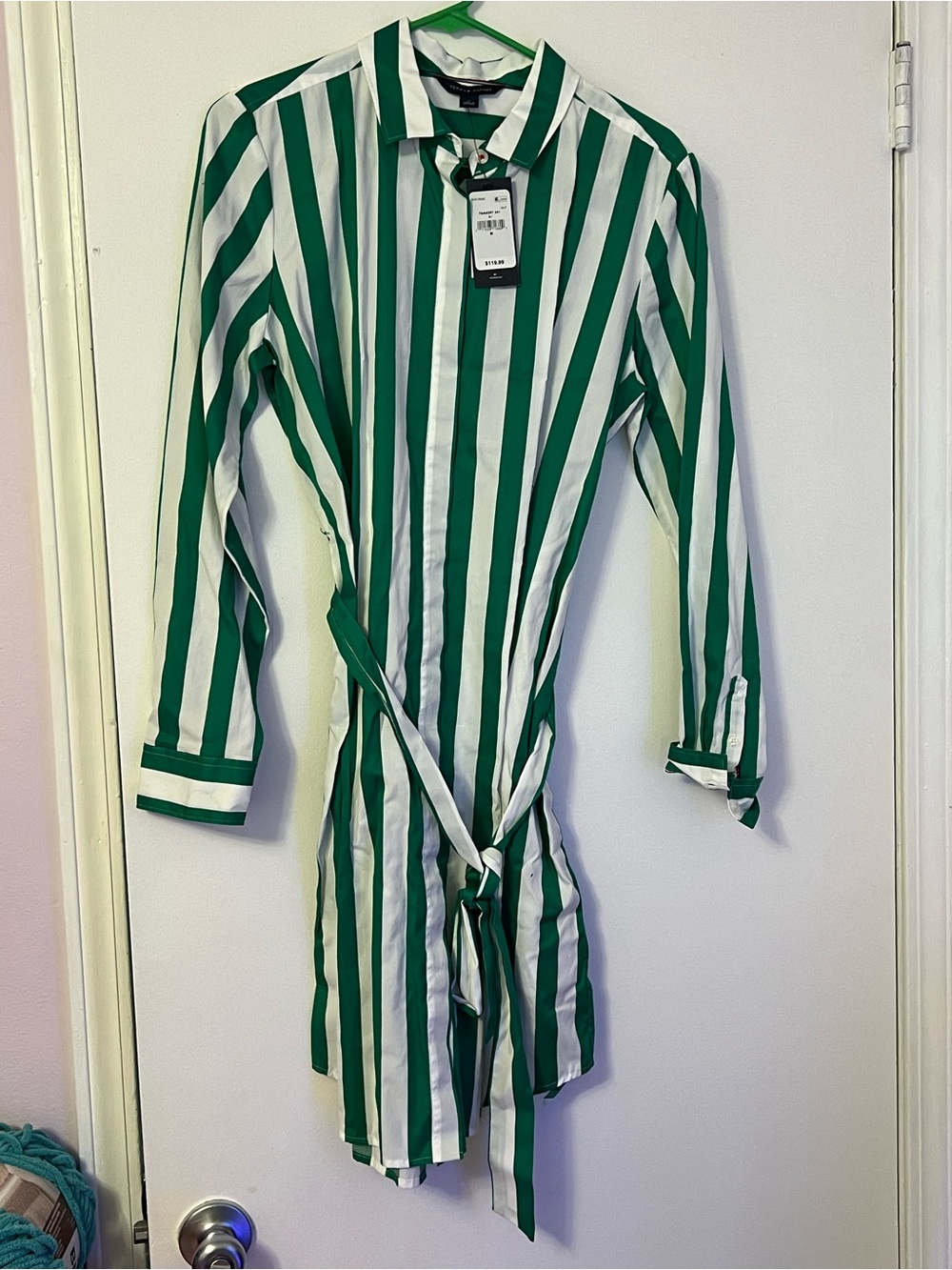 Tommy Hilfiger Women’s Button-up Shirt Dress. Size M